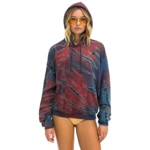 Aviator Nation Tie Dye Hoodie XS